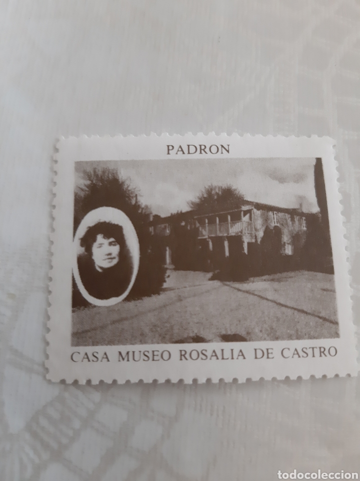Otros Art&iacute;culos de Coleccionismo en Papel: CASA MUSEO ROSALIA CASTRO PADR&Oacute;N SELLO COLECCIONISMO COLISEVM