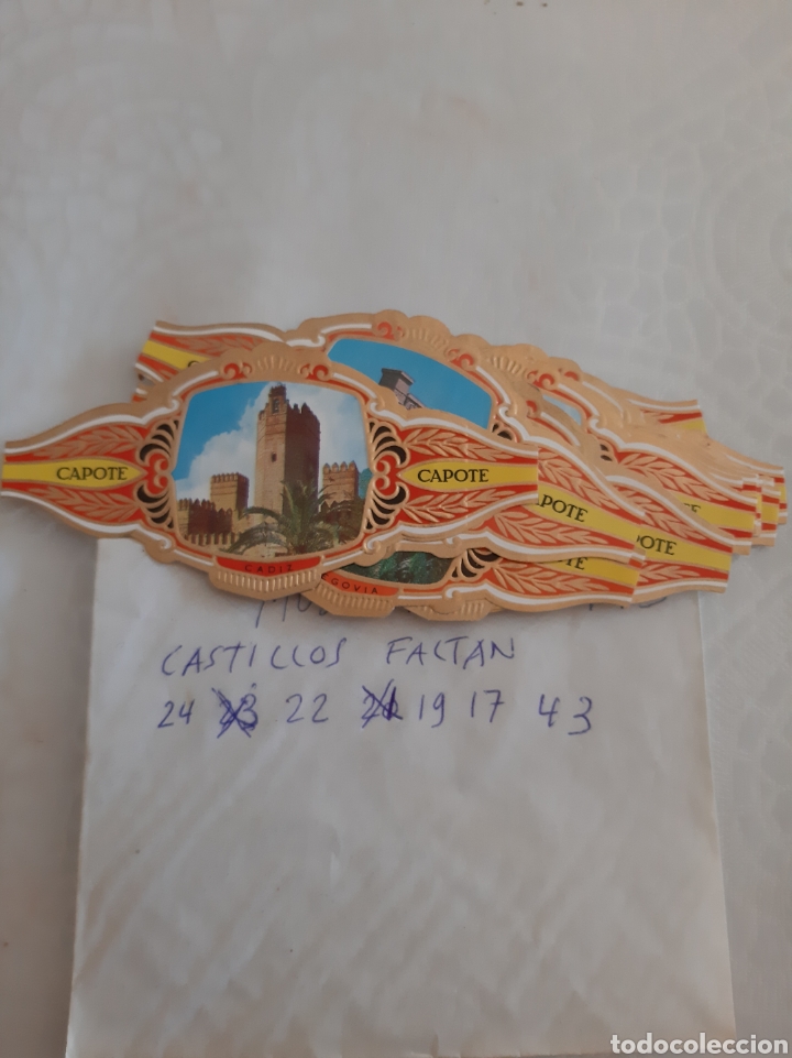 Outros artigos de papel: VITOLAS CASTILLO ESPA&Ntilde;A CAPOTE COLISEVM COLECCIONISMO