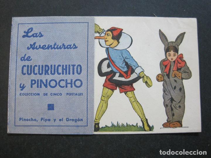 Otros Art&iacute;culos de Coleccionismo en Papel: LAS AVENTURAS DE CUCURUCHITO Y PINOCHO-PUBLICIDAD ANTIGUA-(73.457)