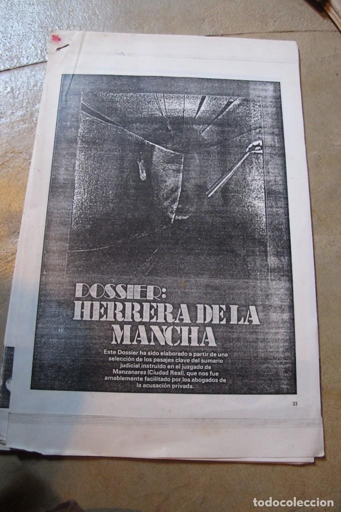Otros art&iacute;culos de coleccionismo en papel: DOSSIER HERRERA DE LA MANCHA. MALOS TRATOS A PRESOS POLITICOS POR PARTE FUNCIONARIOS C.N.T A.I.T