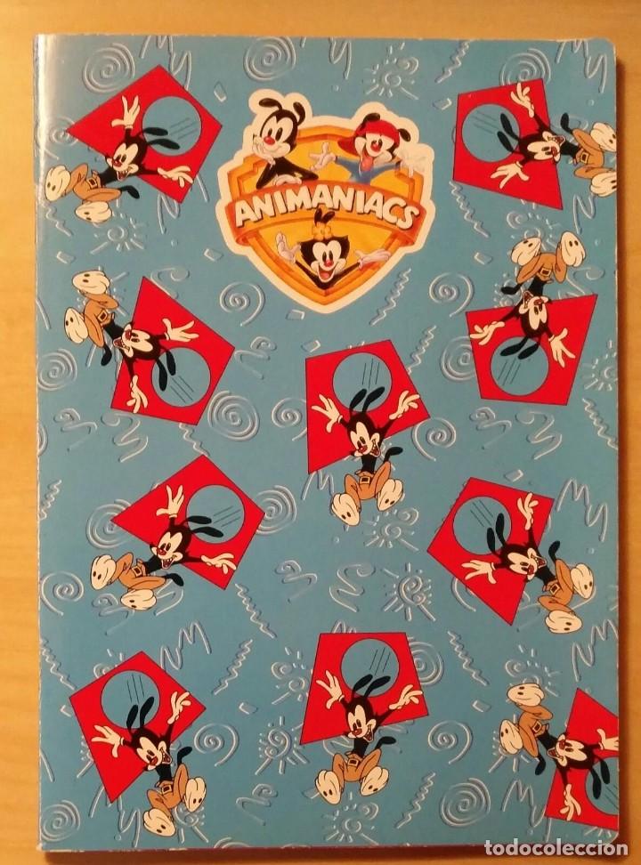 Otros art&iacute;culos de coleccionismo en papel: Libreta cuadriculada ANIMANIACS - Sin usar