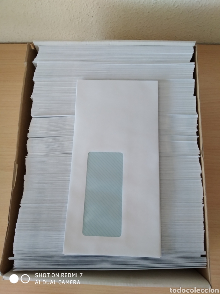Sammelleidenschaft Andere Papierartikel: 500 sobres blancos 110x225 Sam Open-110VD. NUEVO
