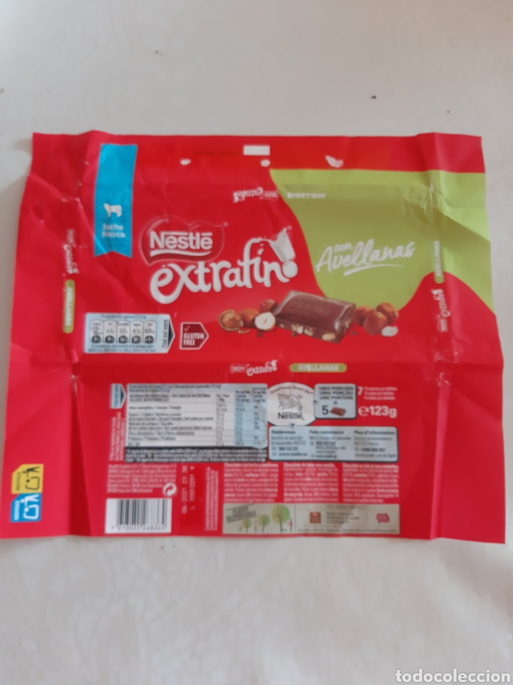 Outros artigos de papel: NESTL&Eacute; EXTRAFINO CON AVELLANAS CHOCOLATE 123 GRAMOS 2021 ESPA&Ntilde;A