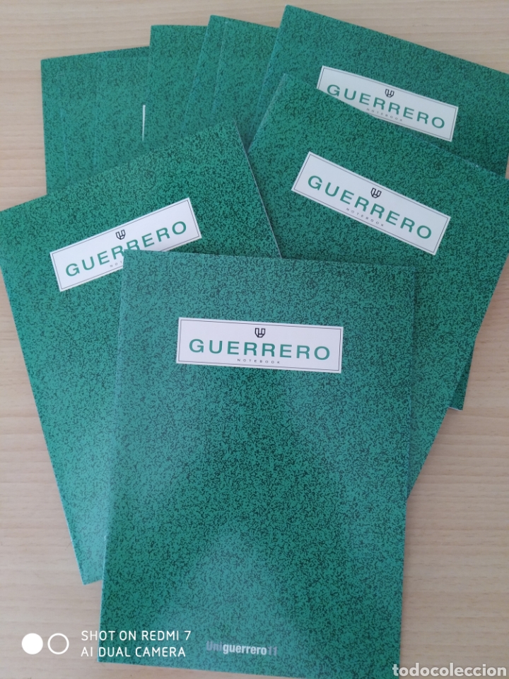 Sammelleidenschaft Andere Papierartikel: 10 libretas Guerrero Unipapel 30 h cuadricula 6mm. Nuevo