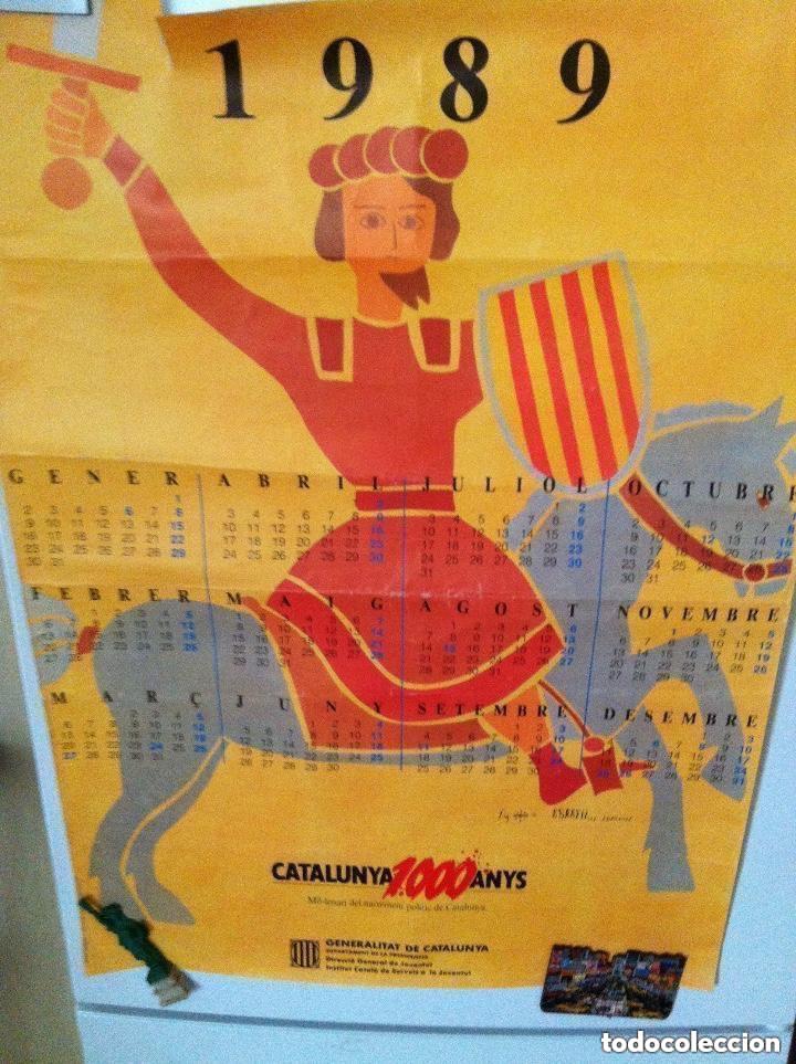 Otros Art&iacute;culos de Coleccionismo en Papel: catalunya 1000 anys - 1989- 67x48 cm. (un poco arrugado