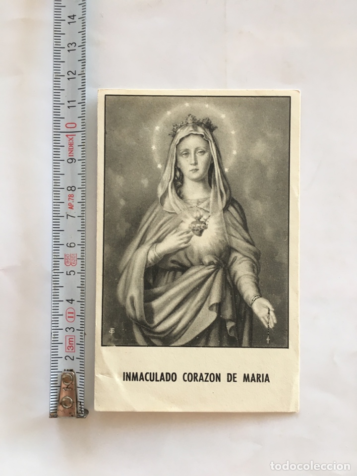 Paper Collecting Others: ORACI&Oacute;N DE S. S. P&Iacute;O XII CONSAGRACI&Oacute;N AL INMACULADO CORAZ&Oacute;N DE MAR&Iacute;A. DIPTICO.