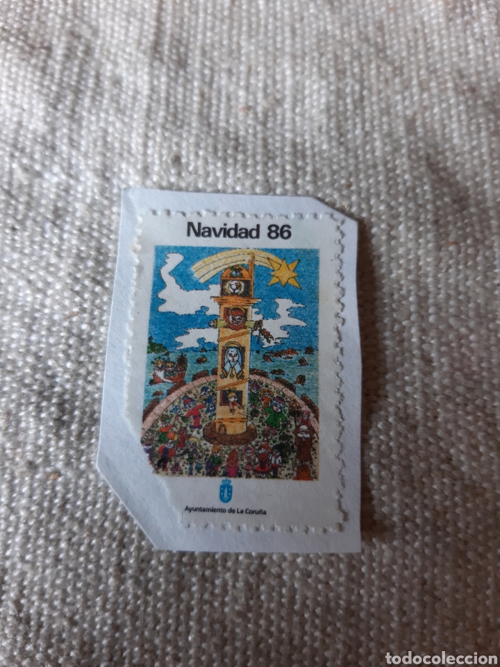 Outros artigos de papel: GALICIA VI&Ntilde;ETA NAVIDAD 1986 XUNTA GALICIA