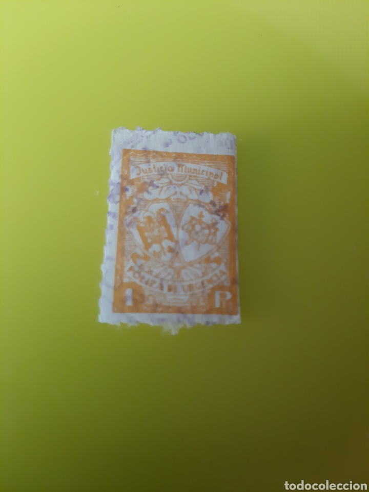 Collectionnisme Papier divers: POLIZA MUNICIPAL DE URGENCIAS 1 PESETA