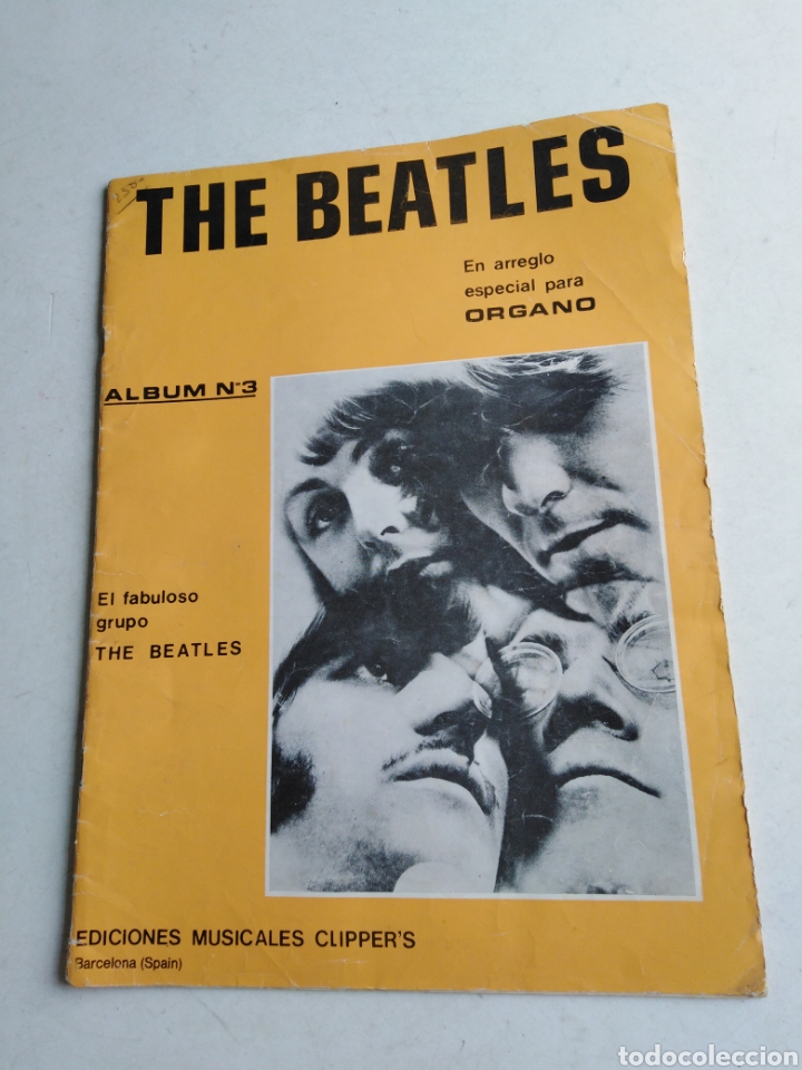 Otros Art&iacute;culos de Coleccionismo en Papel: The Beatles en arreglo especial para &oacute;rgano, &aacute;lbum n&uacute;mero 3