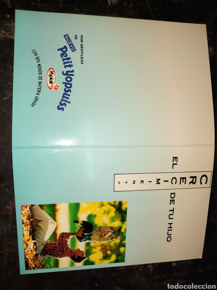 Otros Art&iacute;culos de Coleccionismo en Papel: Publicidad de yoplait petit yopsuiss