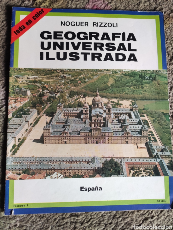 Outros artigos de papel: Geograf&iacute;a Universal Ilustrada. N1. Noguer Rizzoli. ASM