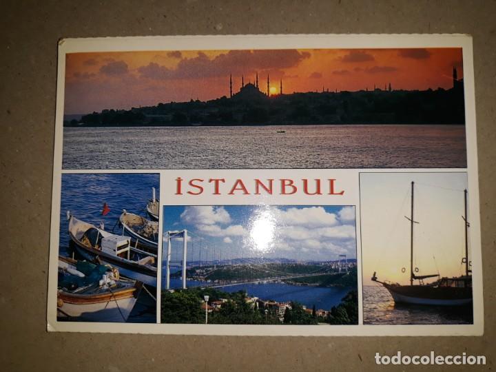 Otros art&iacute;culos de coleccionismo en papel: ACORDE&Oacute;N POSTALES ESTAMBUL ISTANBUL YEREBATAN 12 PANOR&Aacute;MICAS GERMAN FOUNTAIN BLUE MOSQUE MEZQUITA AZ