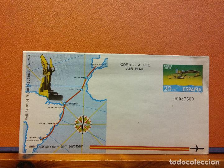 Collectionnisme Papier divers: SOBRES CORREO A&Eacute;REO. AEROGRAMA. ESPA&Ntilde;A. SOBRES DE COLECCI&Oacute;N. SIN USAR