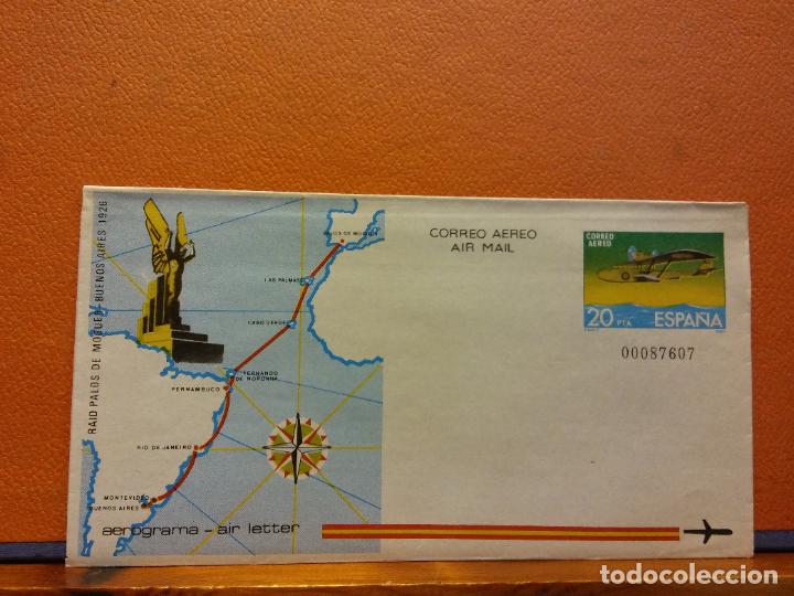 Collectionnisme Papier divers: SOBRES CORREO A&Eacute;REO. AEROGRAMA. ESPA&Ntilde;A. SOBRES DE COLECCI&Oacute;N. SIN USAR