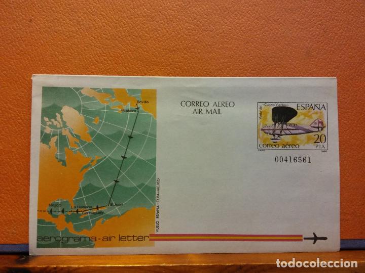 Collectionnisme Papier divers: SOBRES CORREO A&Eacute;REO. AEROGRAMA. ESPA&Ntilde;A. SOBRES DE COLECCI&Oacute;N. SIN USAR