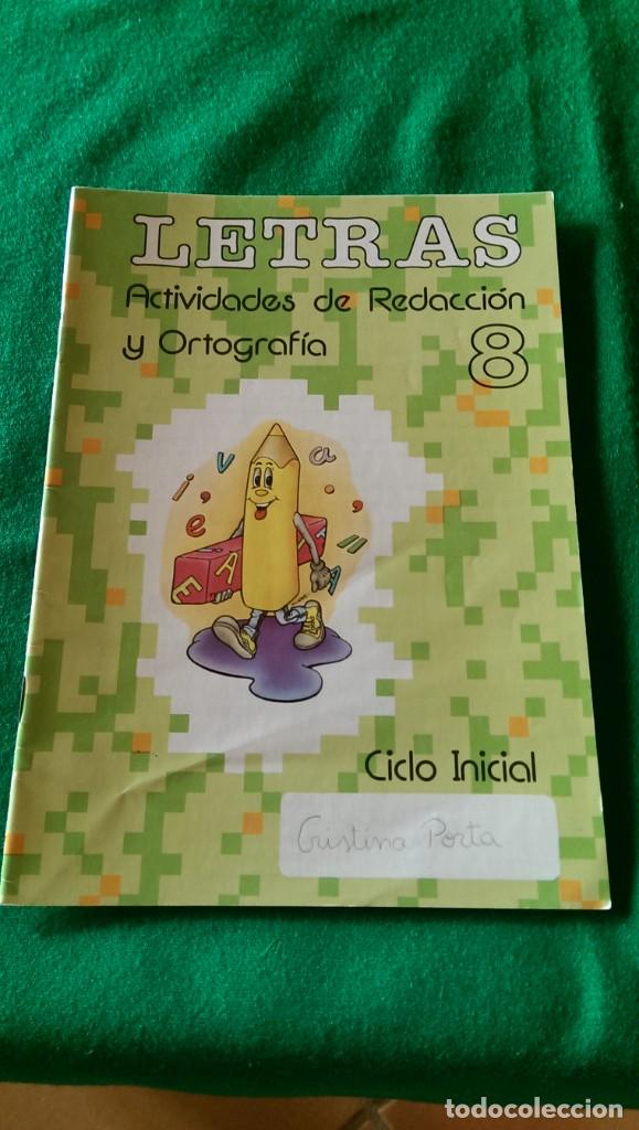 Otros Art&iacute;culos de Coleccionismo en Papel: CUADERNILLO DE ESCRITURA EDELVIVES N&ordm; 8 (UNA P&Aacute;GINA MANUSCRITA) A&Ntilde;O 1989