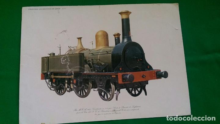Sammelleidenschaft Andere Papierartikel: ANTIGUA L&Aacute;MINA &laquo;LOCOMOTORA&raquo;