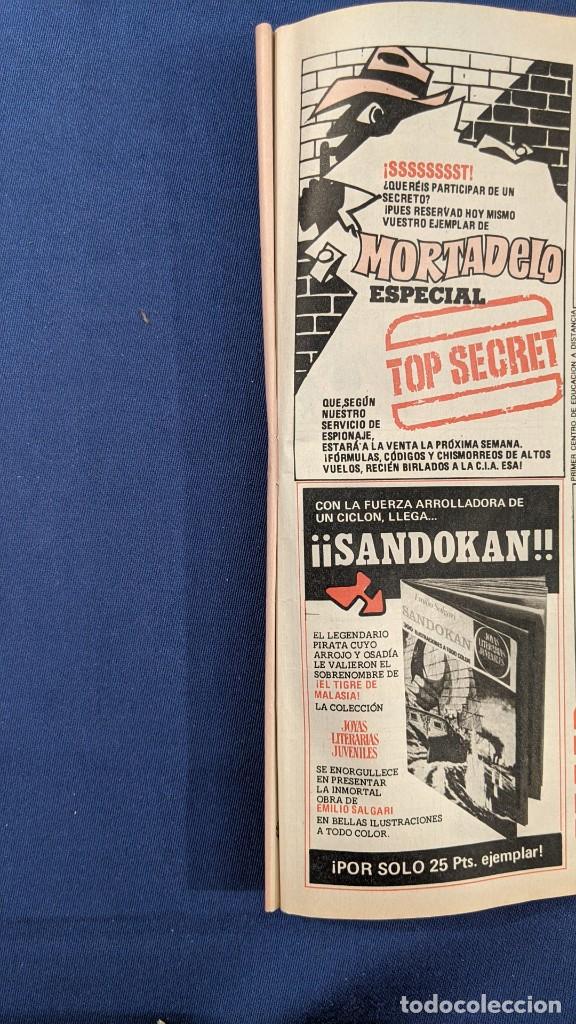 Otros Art&iacute;culos de Coleccionismo en Papel: ANTIGUO ANUNCIO TBO &laquo;ESPECIAL MORTADELO Y SANDOKAN&raquo;
