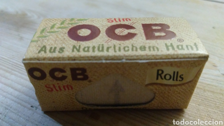 Otros Art&iacute;culos de Coleccionismo en Papel: Papel de fumar de rollo OCB