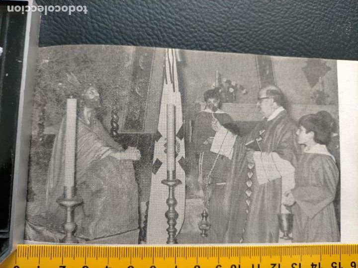 Outros artigos de papel: informacion grafica semana santa cadiz clipping - a&ntilde;os 70 - cristo oracion del huerto barbate