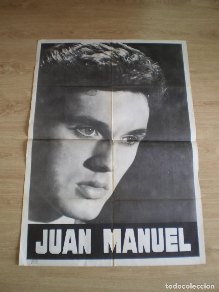 Paper Collecting Others: CARTEL ORIGINAL DE 1967. JUAN MANUEL. 100X70 CM.