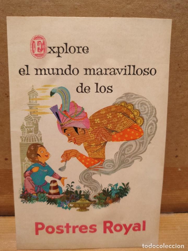 Paper Collecting Others: PUBLICIDAD POSTRES ROYAL CUBA A&Ntilde;OS 50