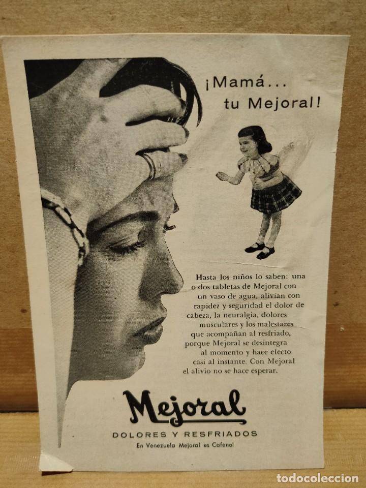 Paper Collecting Others: PUBLICIDAD MEJORAL CUBA A&Ntilde;OS 50