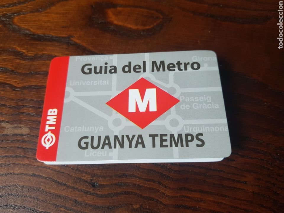 Otros art&iacute;culos de coleccionismo en papel: GU&Iacute;A DEL METRO DE BARCELONA A&Ntilde;OS 90
