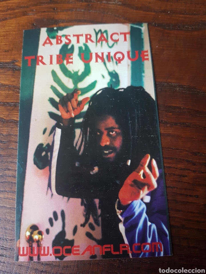 Otros art&iacute;culos de coleccionismo en papel: FLYER VOLANTE ABSTRACT TRIBE UNIQUE LOS ANGELES A&Ntilde;OS 90