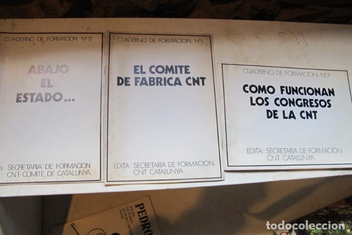 Otros Art&iacute;culos de Coleccionismo en Papel: PANFLETO 3 CUADERNO DE FORMACION (5,7,8) EDITA. SECRETARIA DE FORMACION C.N.T. CATALUNYA. ANARQUISMO