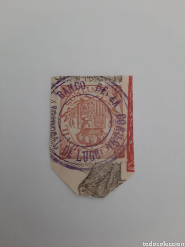 Collectionnisme Papier divers: BANCO DE LA CIRU&Ntilde;A SUCURSAL LUGO MATASELLO ESPECIAL M&Oacute;VIL 10 C&Eacute;NTIMOS