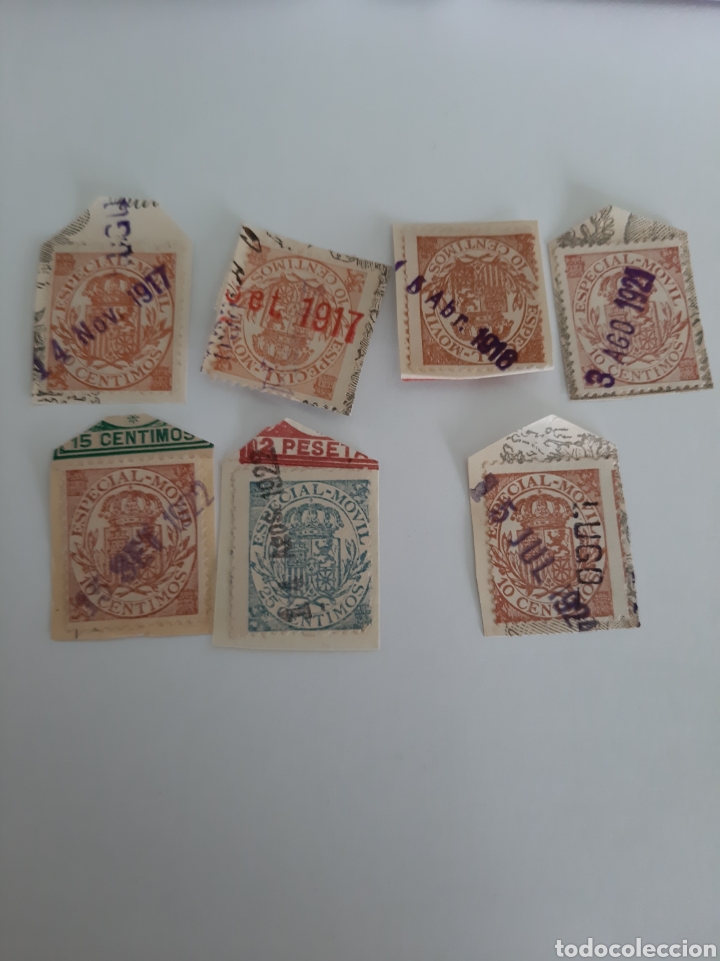 Collectionnisme Papier divers: ESPECIAL M&Oacute;VIL MATASELLO A&Ntilde;OS 1917 1918 1921 1922 1924