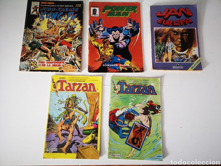 Otros Art&iacute;culos de Coleccionismo en Papel: Lote de 5 c&oacute;mics antiguos ver fotos en bastante bien estado Judo Karate kung Fu Vol 2 N14. El Nuevo