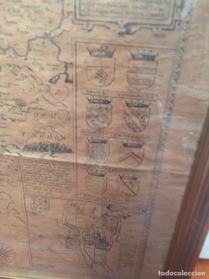 Otros art&iacute;culos de coleccionismo en papel: MAPA ANTIGUO NORTHAMPTON SHIRE - Foto 3