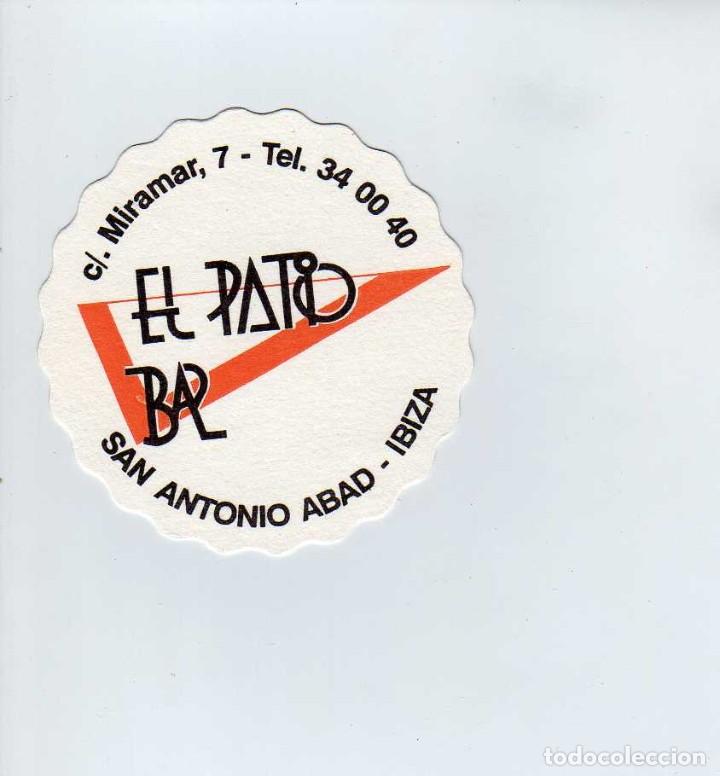 Otros Art&iacute;culos de Coleccionismo en Papel: POSAVASOS BAR EL PATIO-SAN ANTONIO ABAD-IBIZA