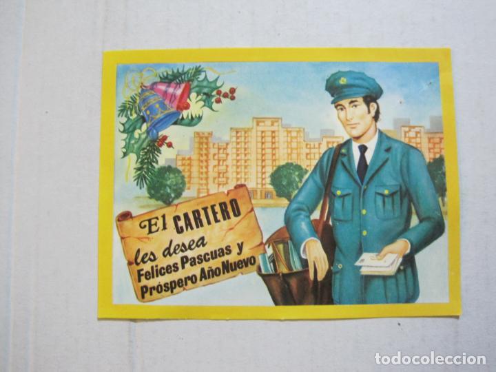 Altri oggetti di carta: EL CARTERO-FELICITACION ANTIGUA-VER FOTOS-(74.919)