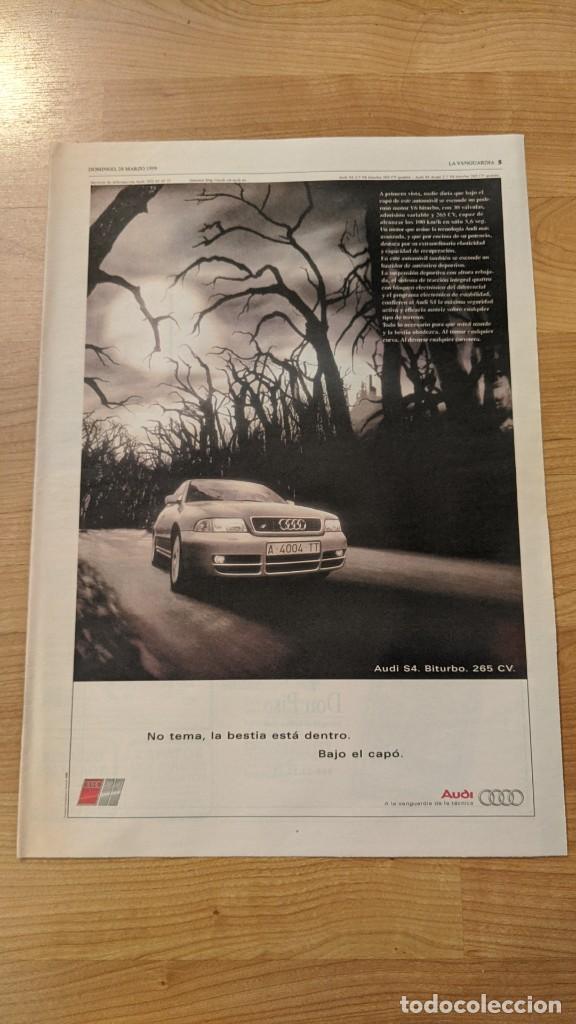 Sammelleidenschaft Andere Papierartikel: ANUNCIO AUDI S4 BITURBO 265 CV 1999