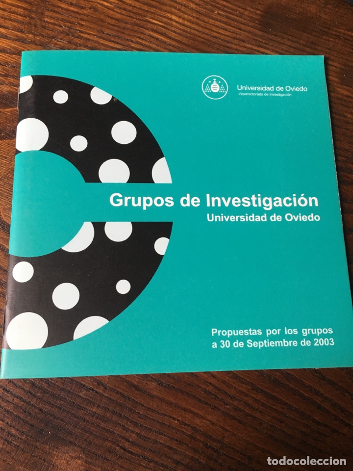 Otros art&iacute;culos de coleccionismo en papel: Grupos de Investigaci&ograve;n. Universidad de Oviedo