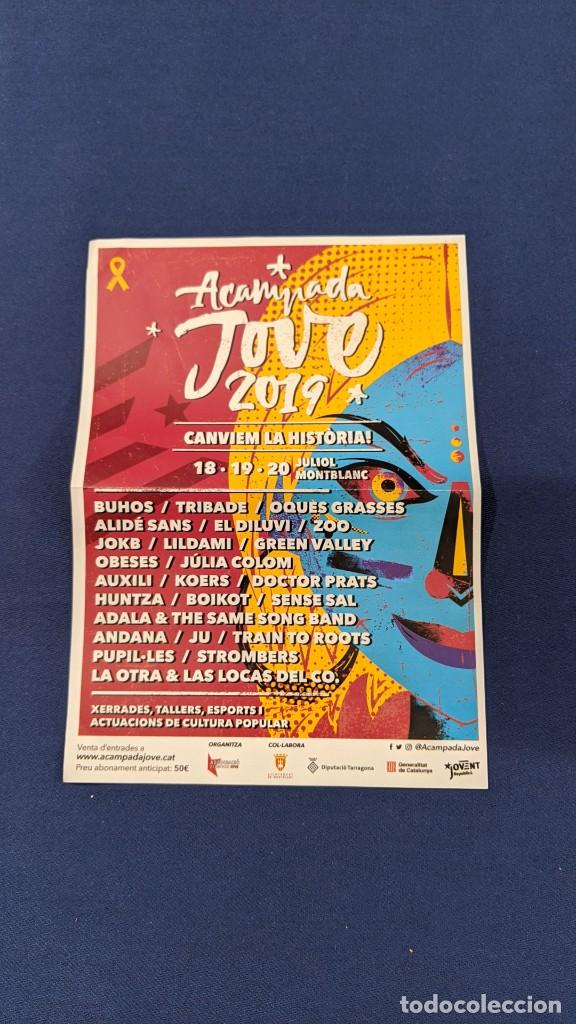 Sammelleidenschaft Andere Papierartikel: FLYER ACAMPADA JOVE 2019