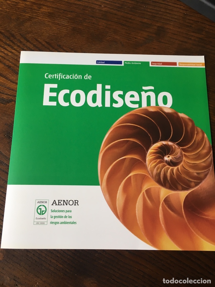 Otros art&iacute;culos de coleccionismo en papel: Certificaci&ograve;n de ecodise&ntilde;o