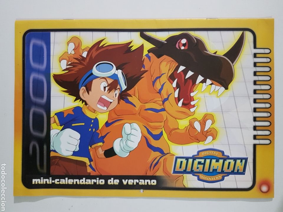 Otros Art&iacute;culos de Coleccionismo en Papel: DIGIMON CALENDARIO VERANO 2000 - DIBUS BANDAI NORMA EDITORIAL