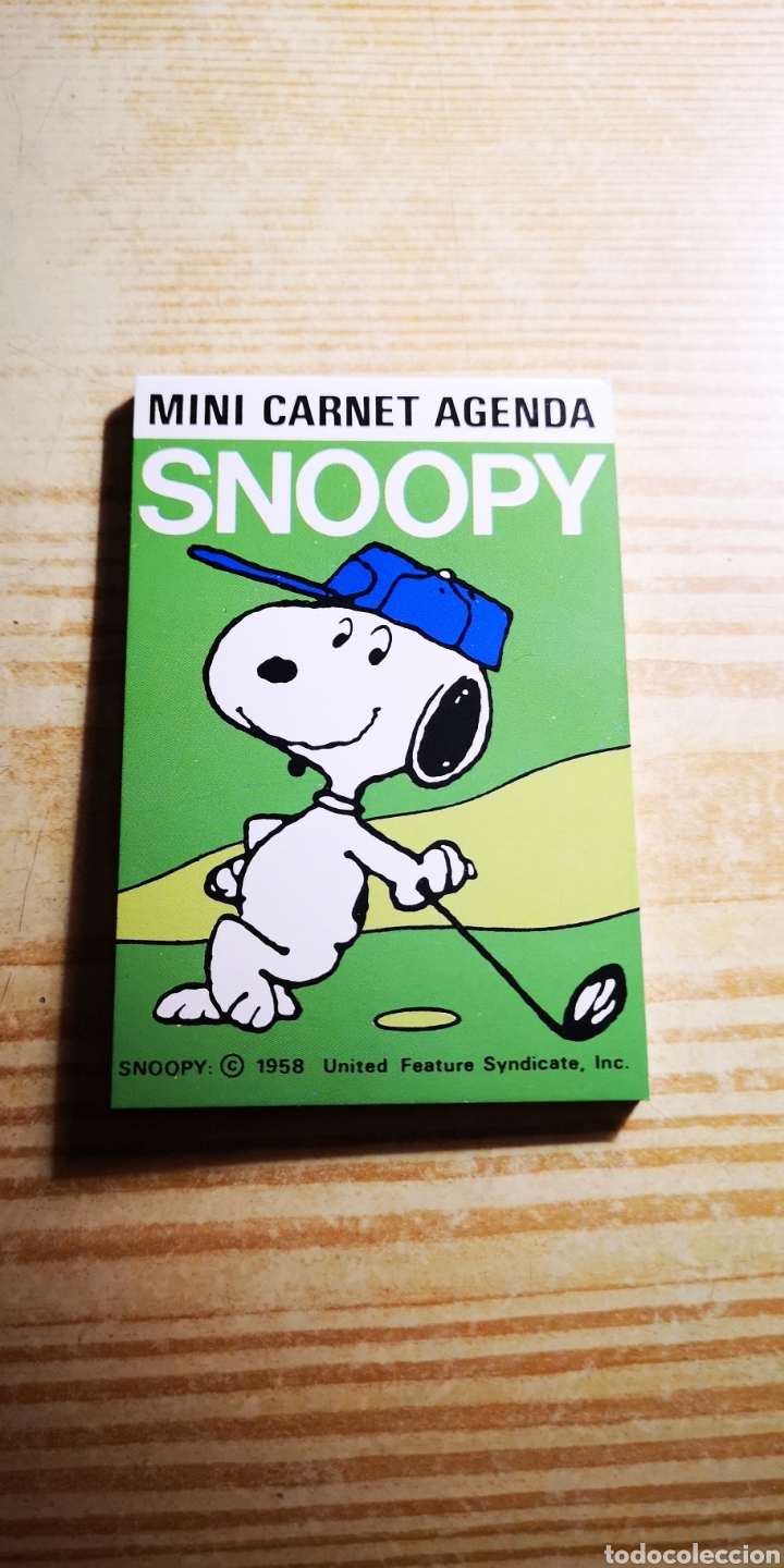 Otros Art&iacute;culos de Coleccionismo en Papel: Balvi - Snoopy mini carnet agenda a estrenar