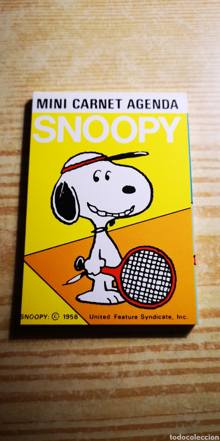 Otros Art&iacute;culos de Coleccionismo en Papel: Balvi - Snoopy mini carnet agenda a estrenar