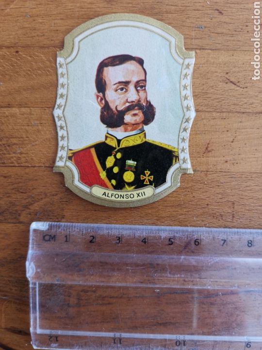 Collectionnisme Papier divers: Vitola de Don &Aacute;lvaro, creo que le falta una parte