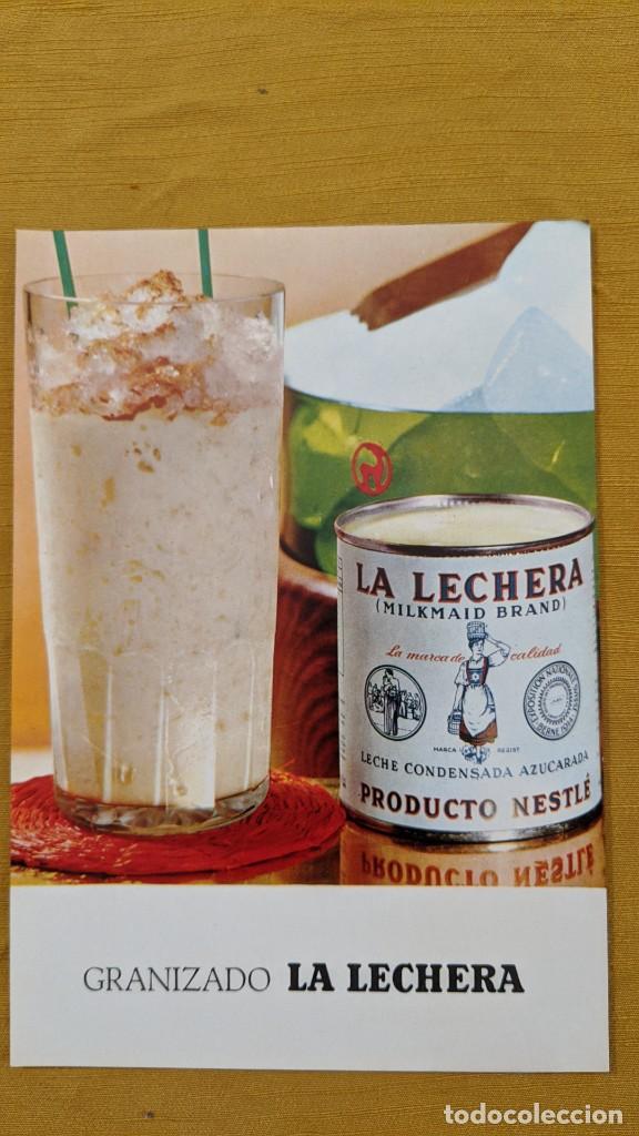 Paper Collecting Others: FICHA LECHE CONDENSADA LA LECHERA &laquo;GRANIZADO&raquo;