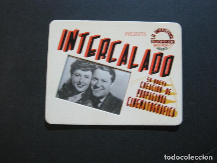 Otros art&iacute;culos de coleccionismo en papel: LA INDUSTRIAL FOTOGRAFICA BRUGADA-VALENCIA-INTERCALADO-PUBLICIDAD ANTIGUA CINE-VER FOTOS-(75.222)