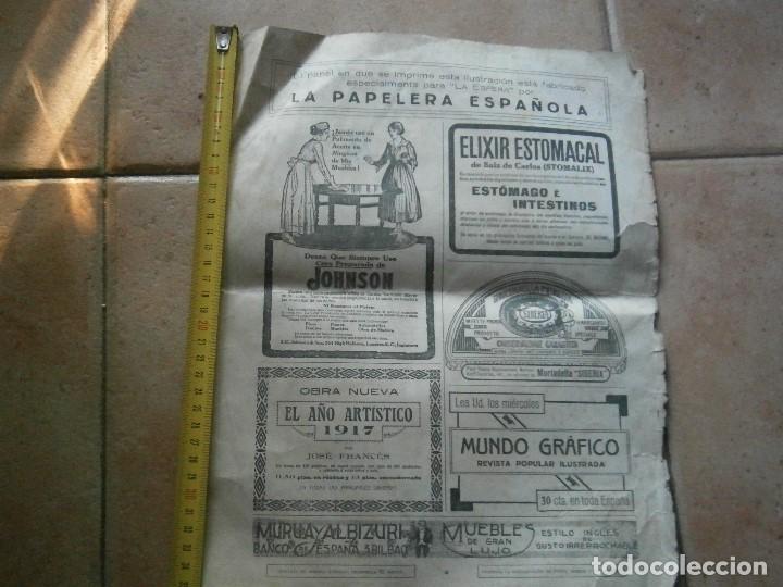 Otros Art&iacute;culos de Coleccionismo en Papel: hoja original de publicidad aprincipios de 1900,mundo grafico,el automobil,,zzzzz unica en tc&iexcl;&iexcl;