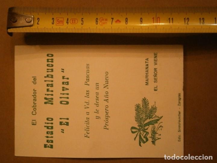 Collectionnisme Papier divers: EL COBRADOR DEL ESTADIO MIRALBUENO, EL OLIVAR