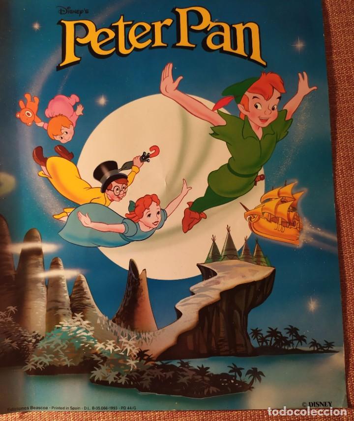 Otros Art&iacute;culos de Coleccionismo en Papel: Lamina tama&ntilde;o folio con dibujo escena peter pan