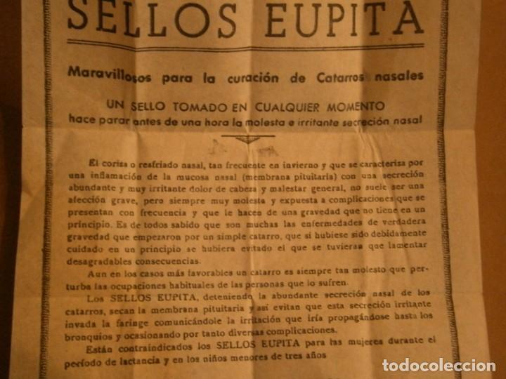 Collectionnisme Papier divers: SELLOS EUPITA